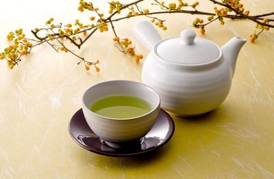 绿茶,菊花