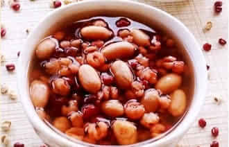 红豆薏米黑米花生粥具有哪些功效