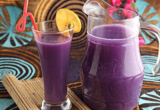 紫薯汁的作用与功效 紫薯汁的做法教程