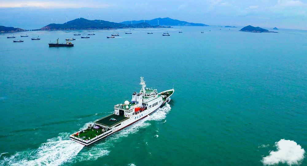 庄重、荣耀！ 台湾海峡首艘大型巡航救助船“海巡06”轮列编福建