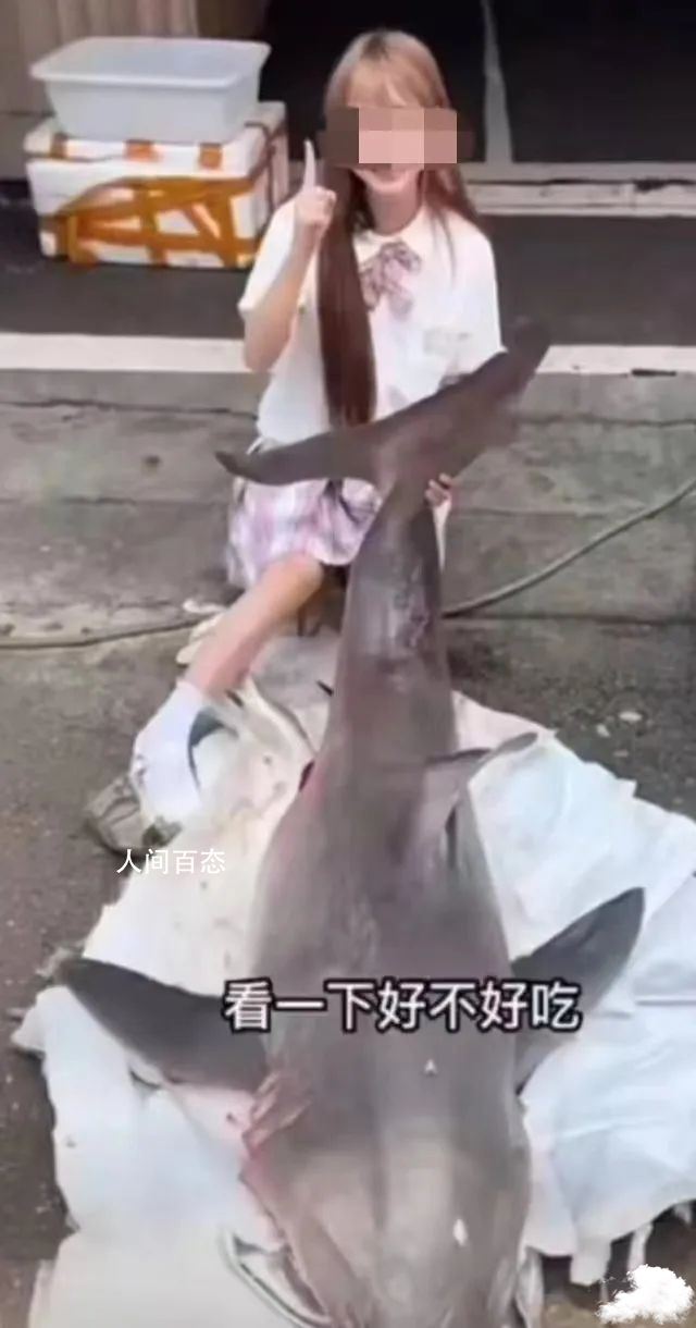 吃大白鲨网红曾直播吃油炸娃娃鱼 全国也就几条